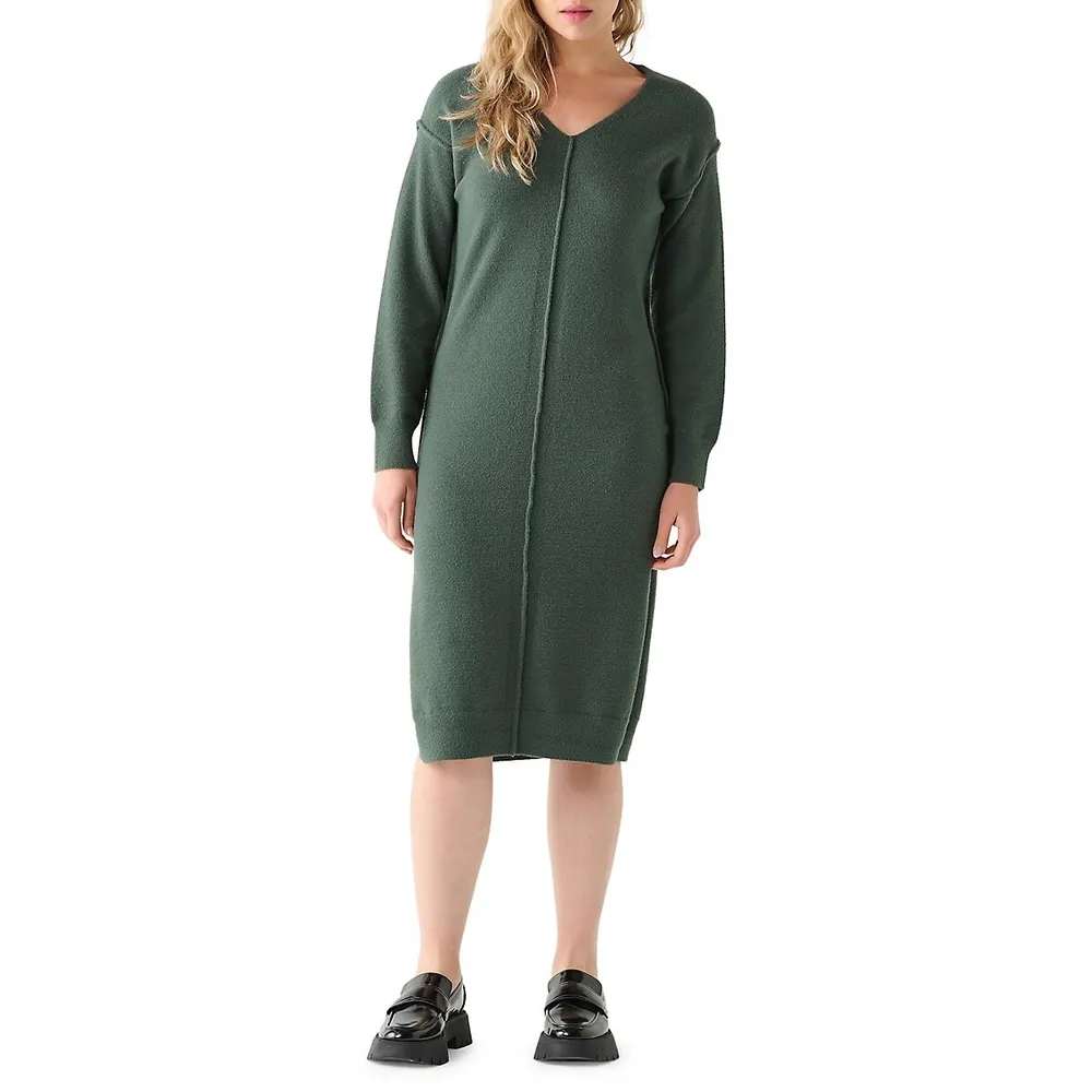 Venice Love Seamed Sweater Dress