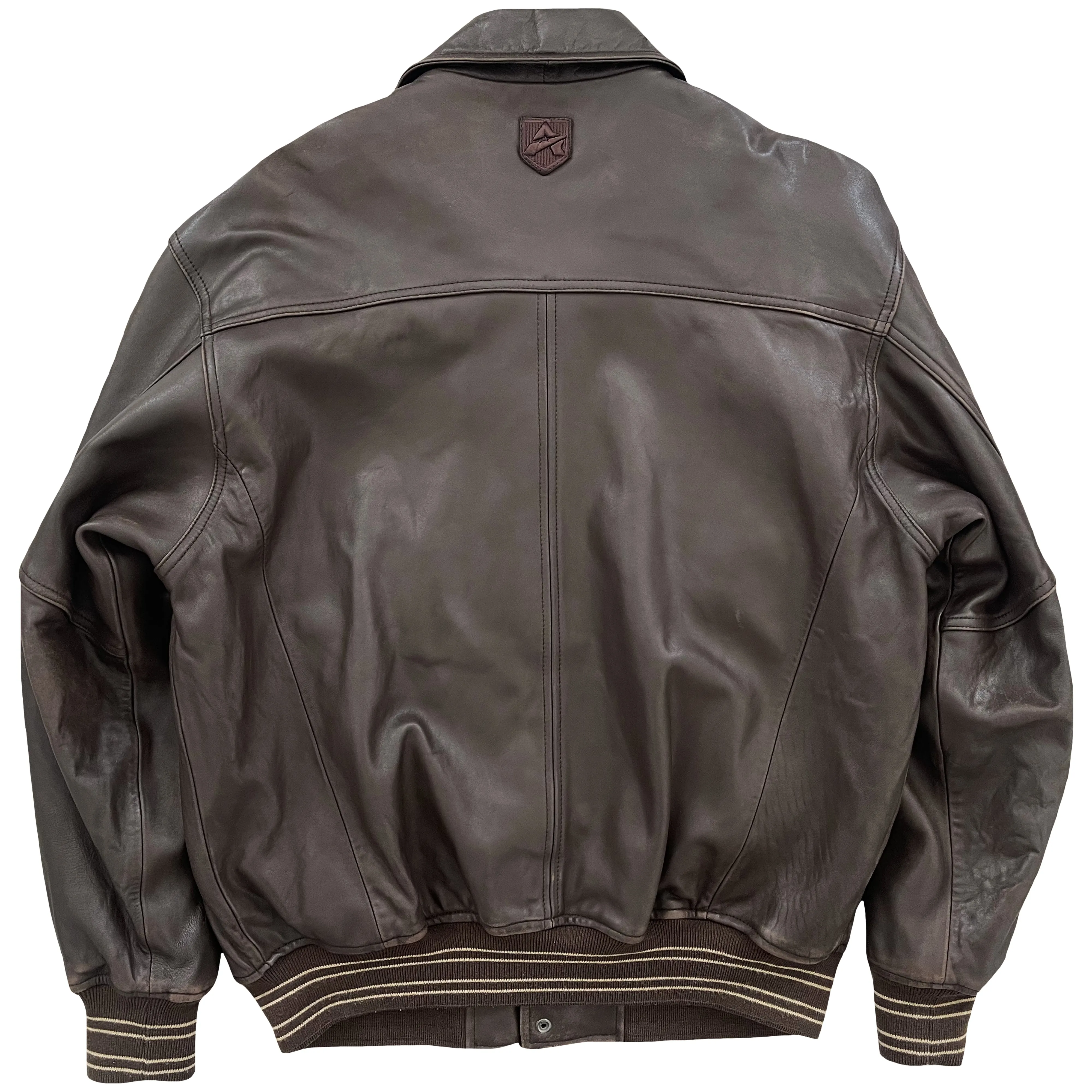 Vintage Avirex Leather Varsity Jacket