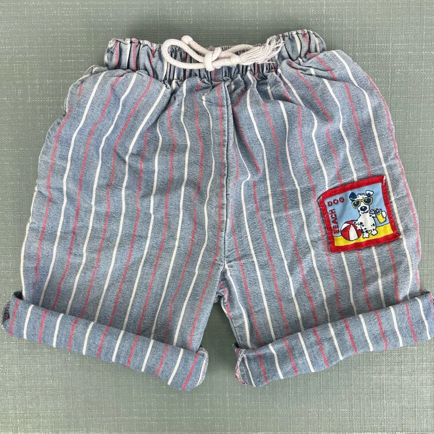 Vintage OshKosh B'gosh Beach Dog Shorts 7 USA