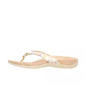 Vionic Womens Bella Toe Post Sandal Cream