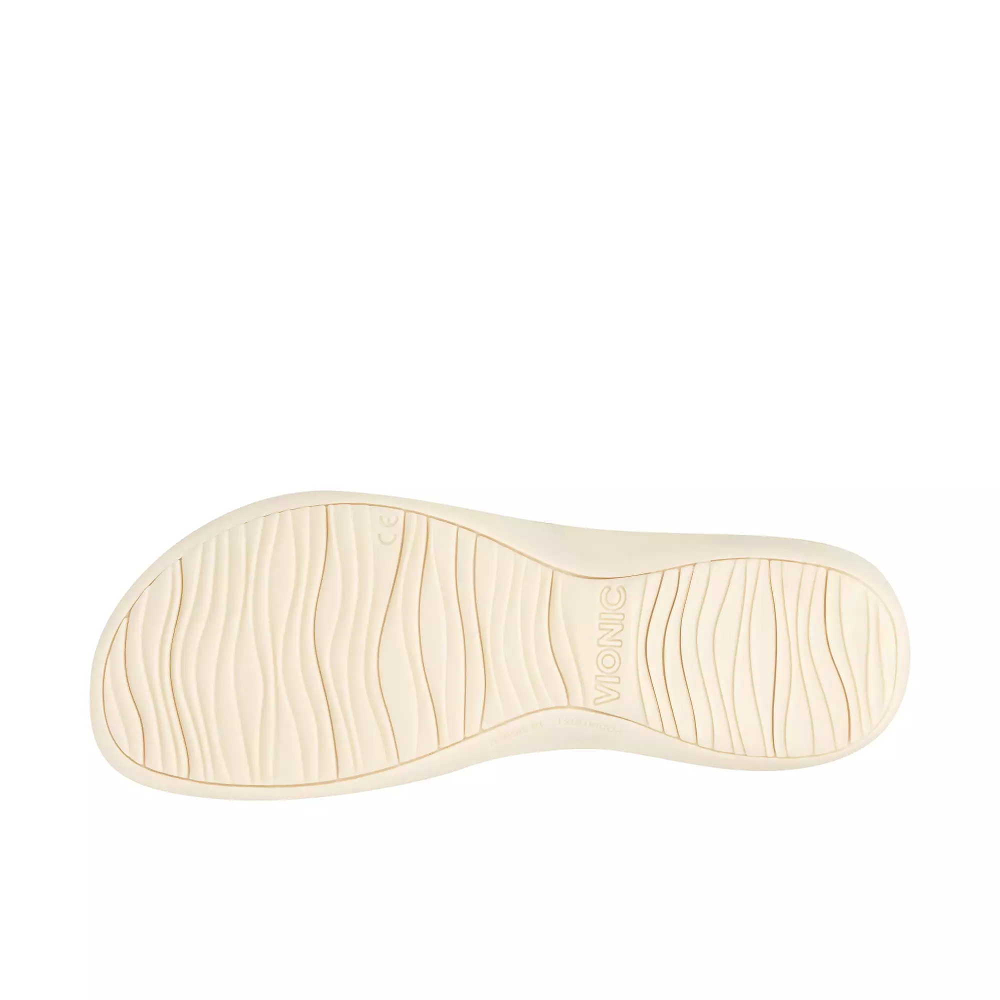 Vionic Womens Bella Toe Post Sandal Cream