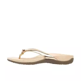 Vionic Womens Bella Toe Post Sandal Gold