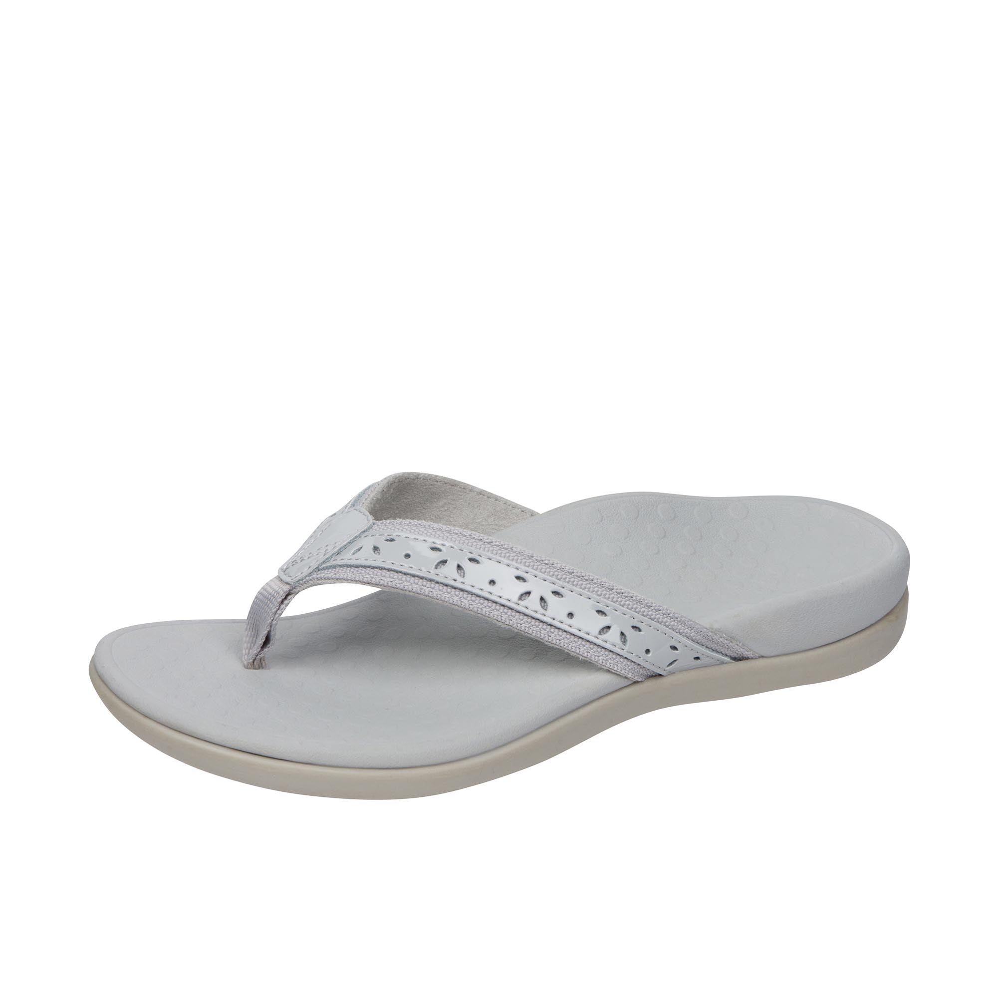 Vionic Womens Casandra Toe Post Sandal Vapor