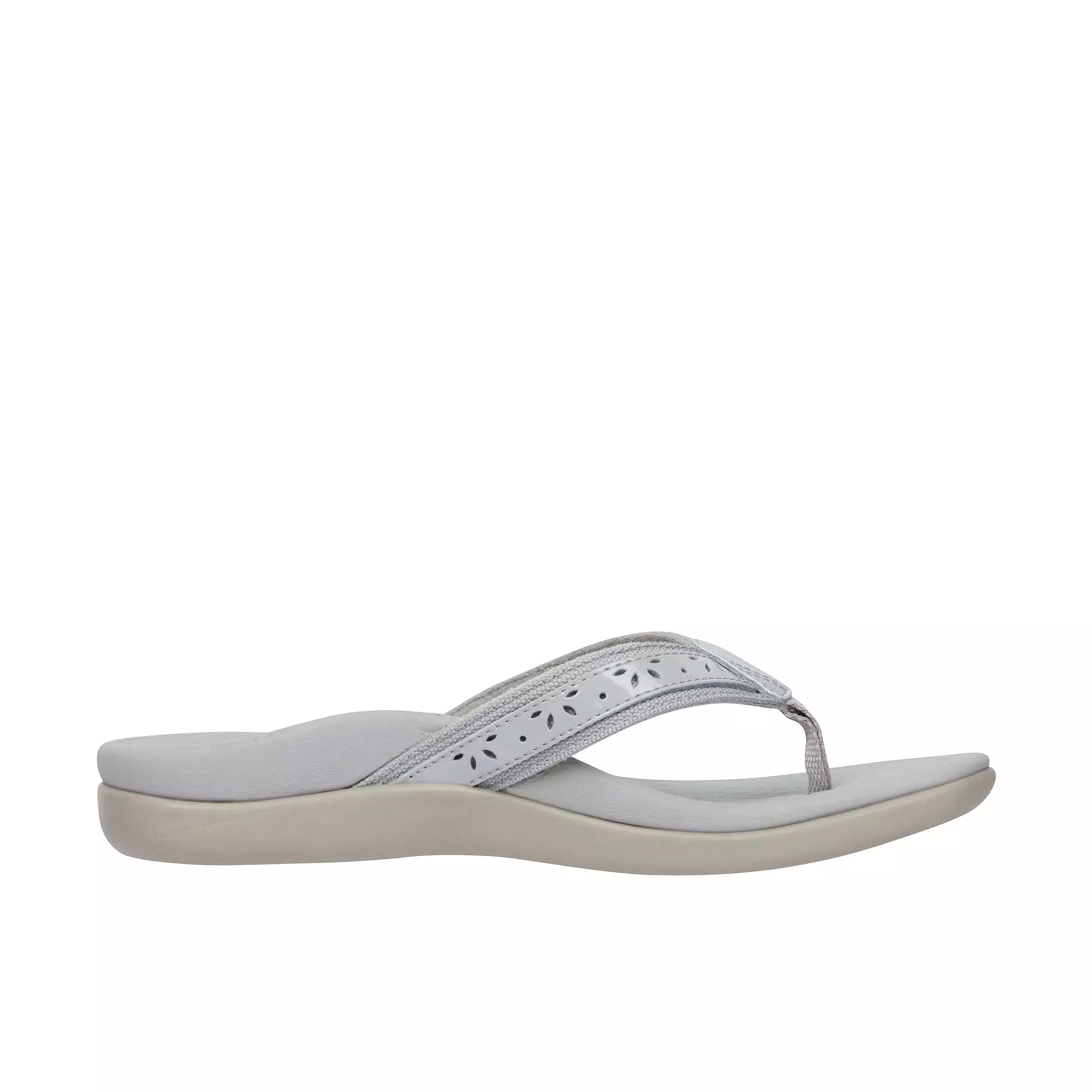 Vionic Womens Casandra Toe Post Sandal Vapor