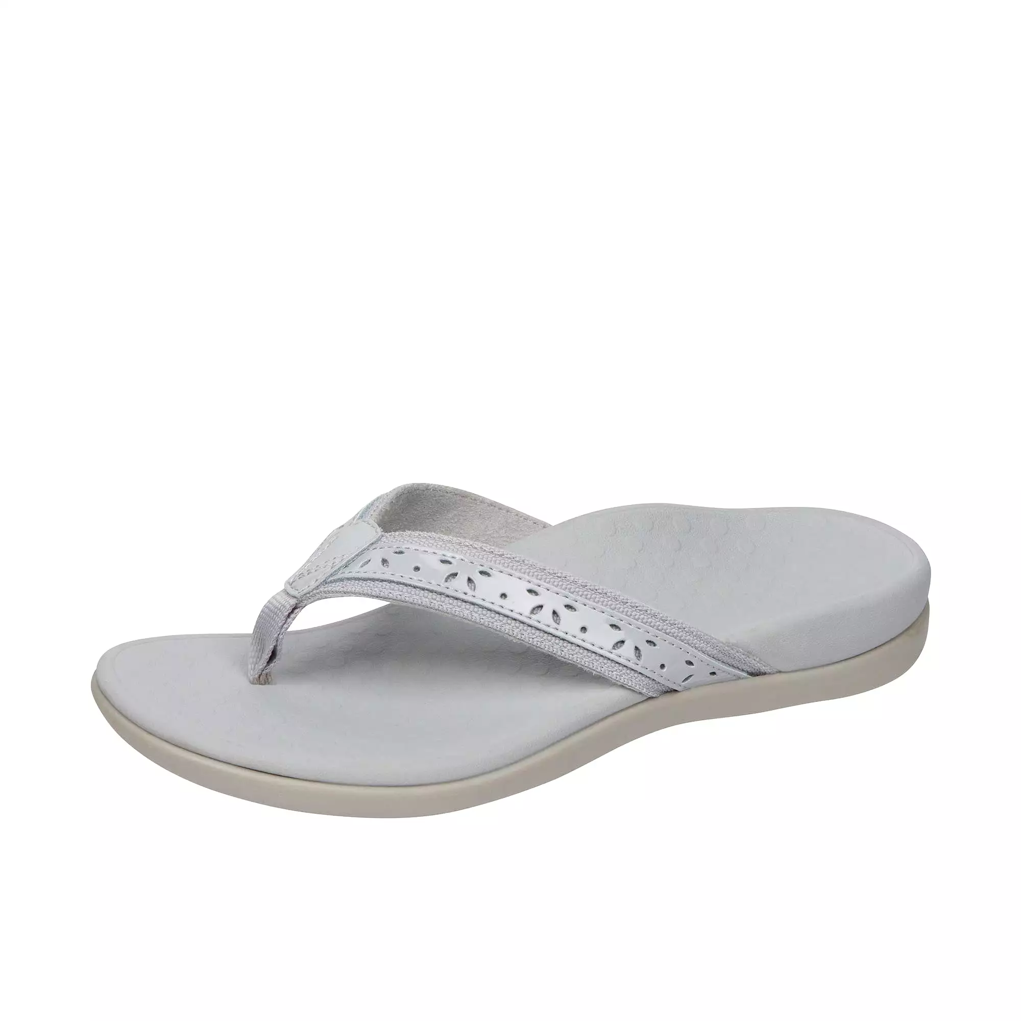 Vionic Womens Casandra Toe Post Sandal Vapor