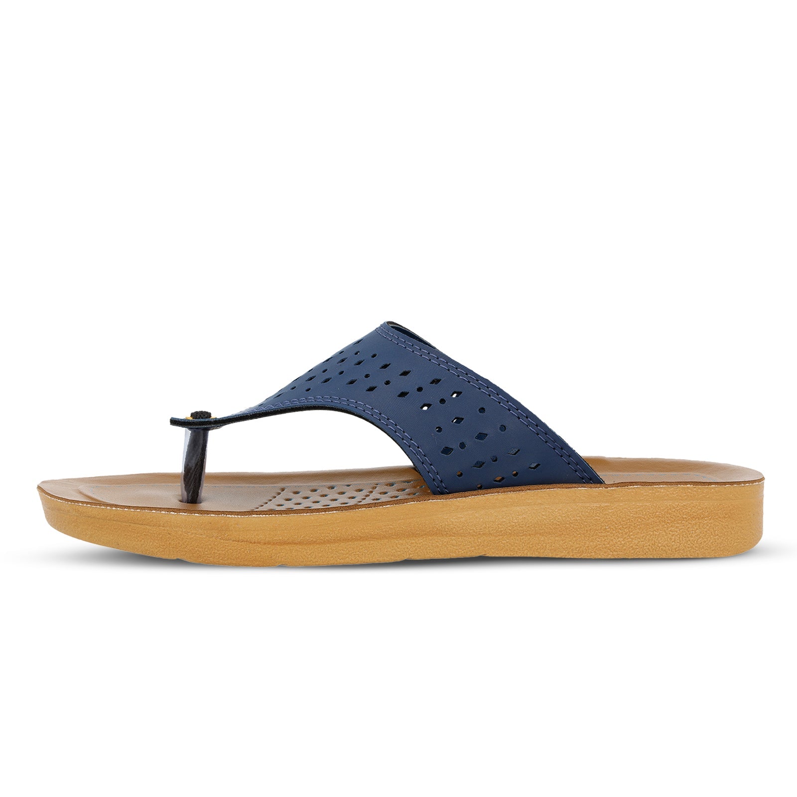 Walkaroo Womens Solid Thong Sandals  - 13733 Blue