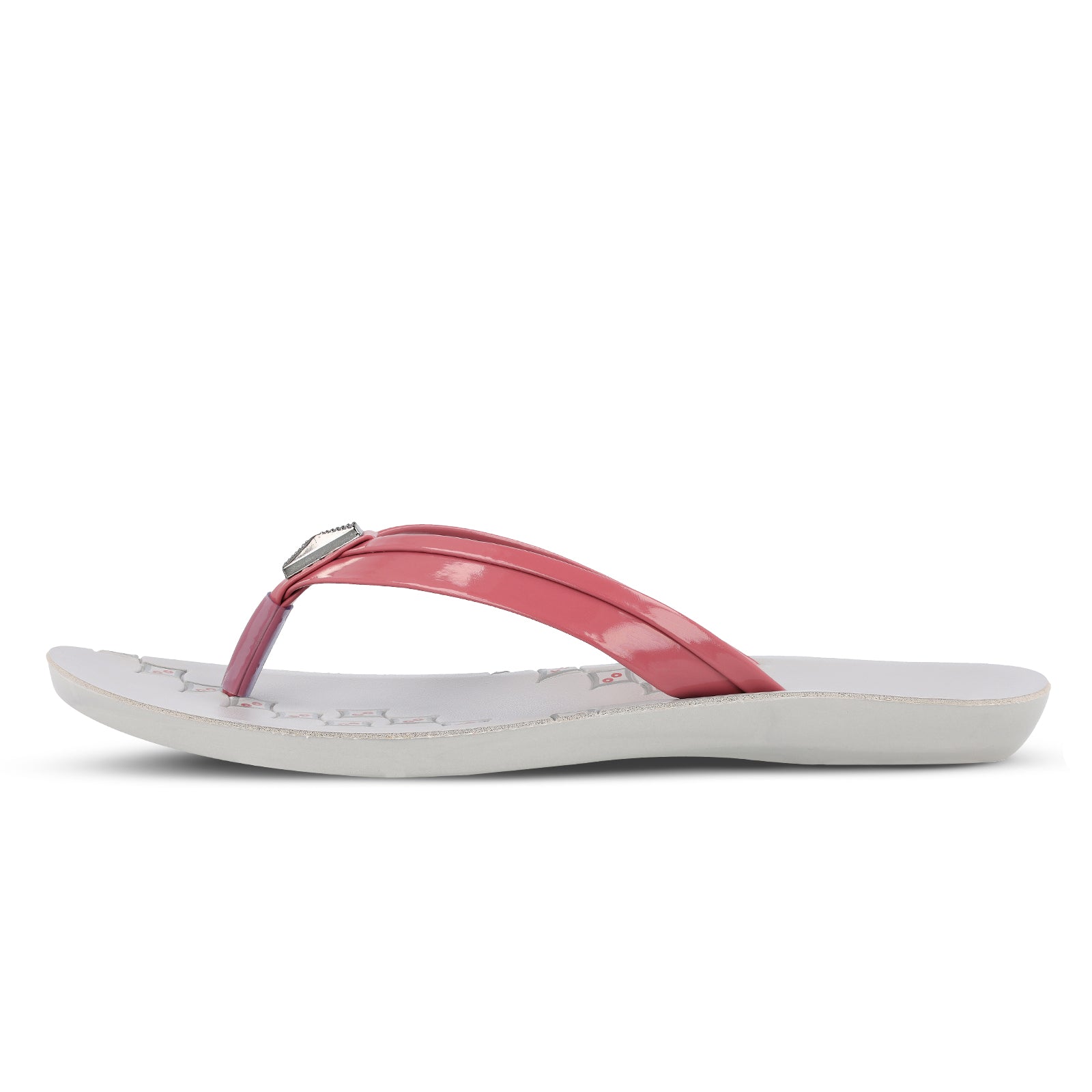 Walkaroo Womens Solid Thong Sandals  - WL7091 FIG