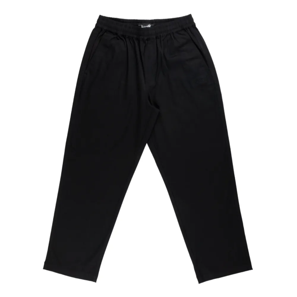 Welcome Principal Twill Elastic Pant Black