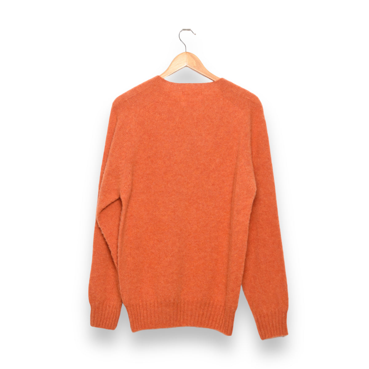 YMC Suedehead Crew Neck Knit orange